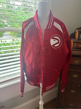 Mitchell & Ness Red Women's Hardwood Classics Jacket